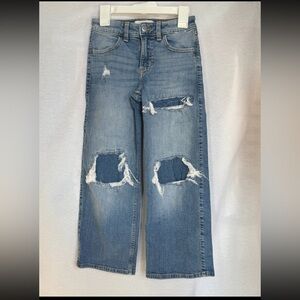 abercrombie kids high rise wide leg